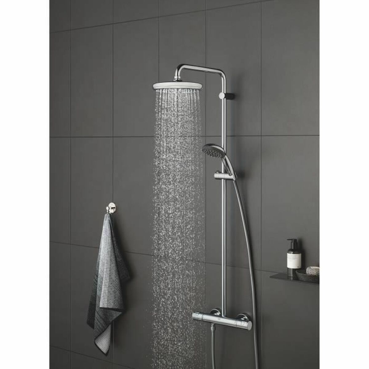 Cabezal de ducha Grohe Vitalio Start Redondo-2