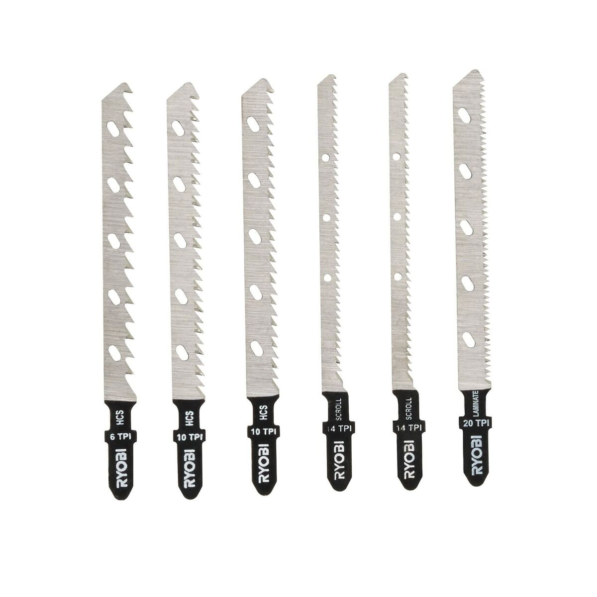 Spare blades Ryobi 5132002810 6 Items-2