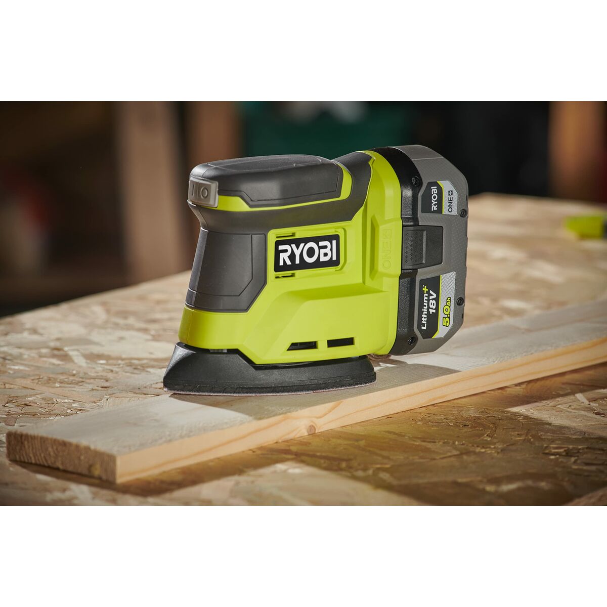 Ryobi RPS18-0 Triangular 18 V Eccentric Grinder-6