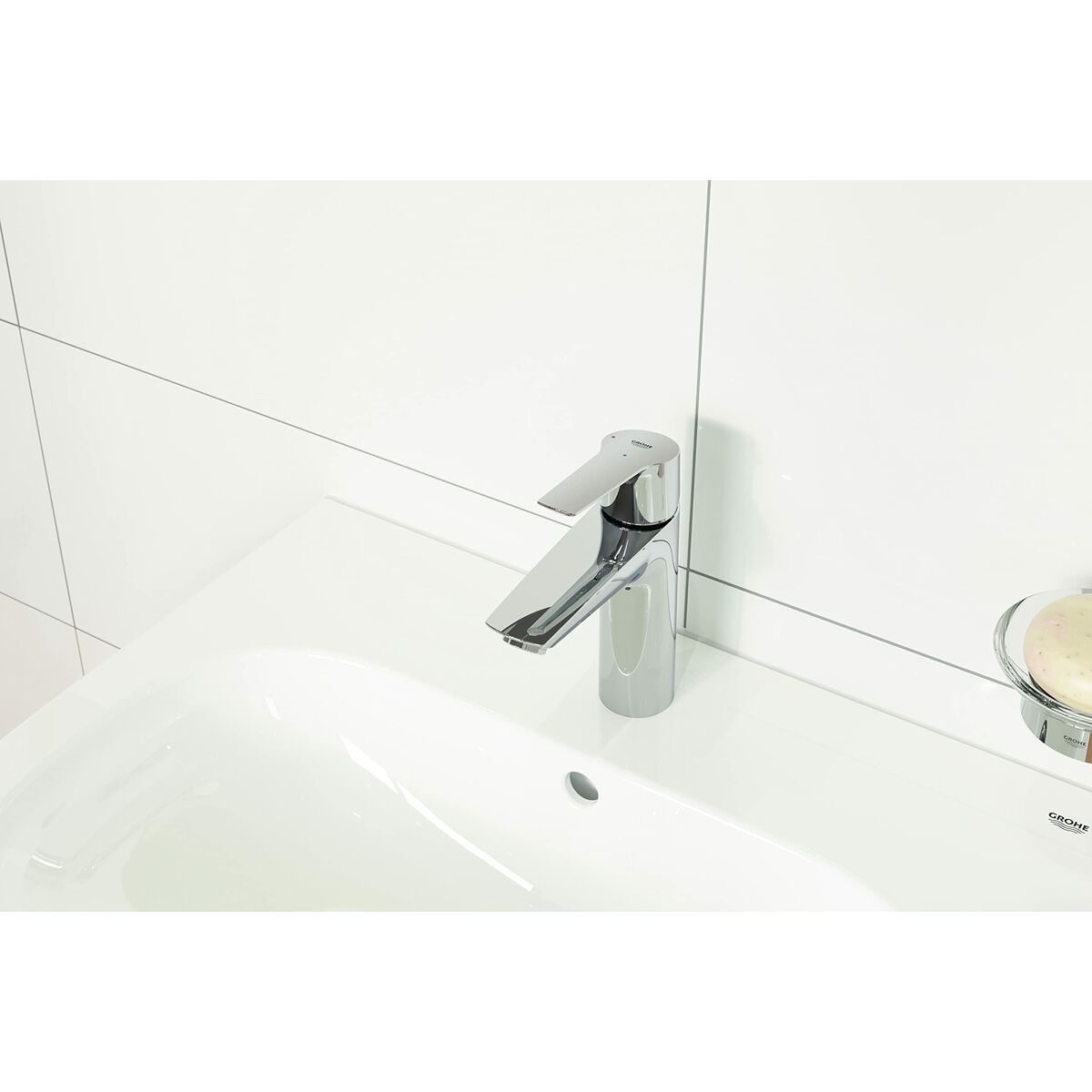Mixer with one handle Grohe Start EHM Metal-5
