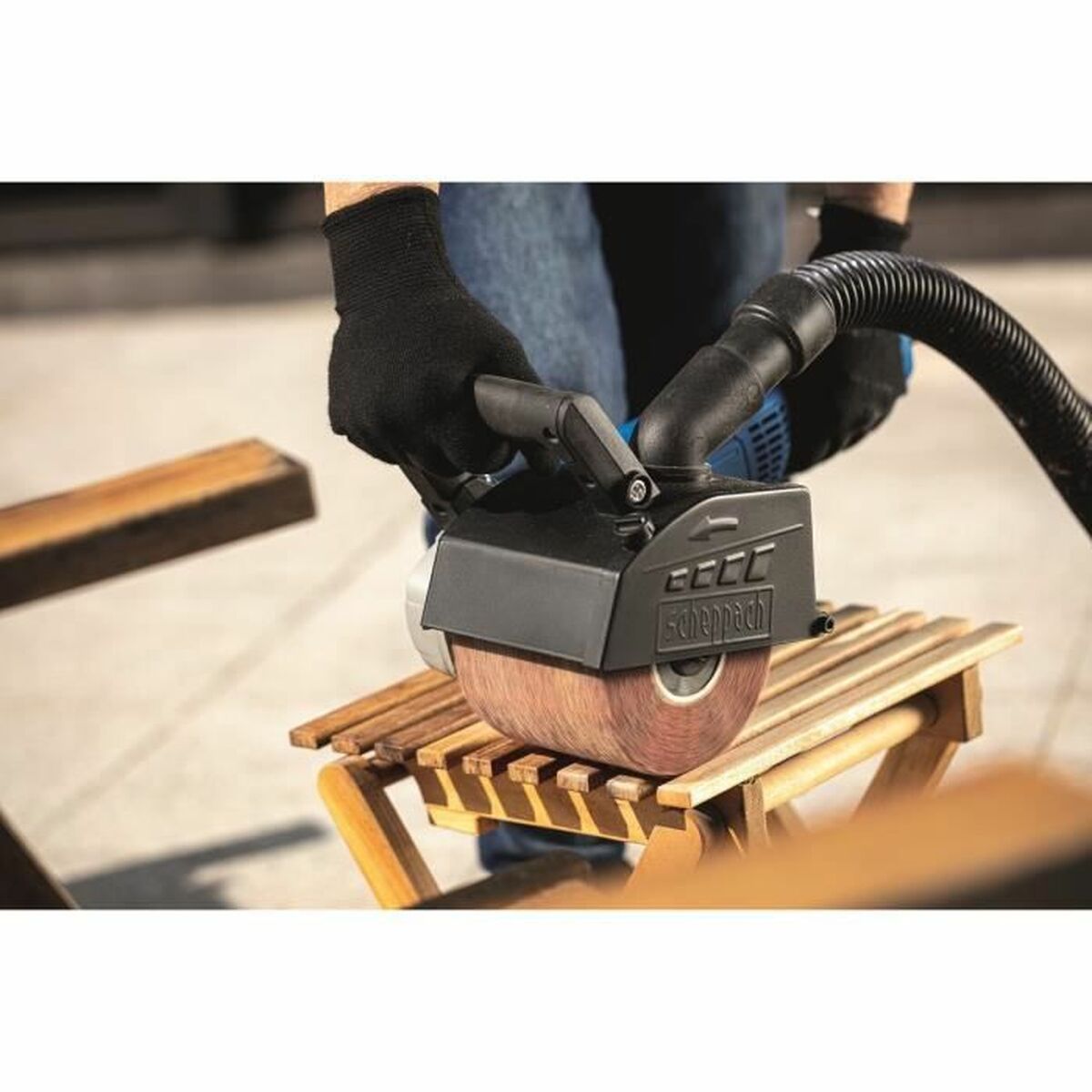 Brush for surface renovator Scheppach MRS1300 Synthetic fiber-2