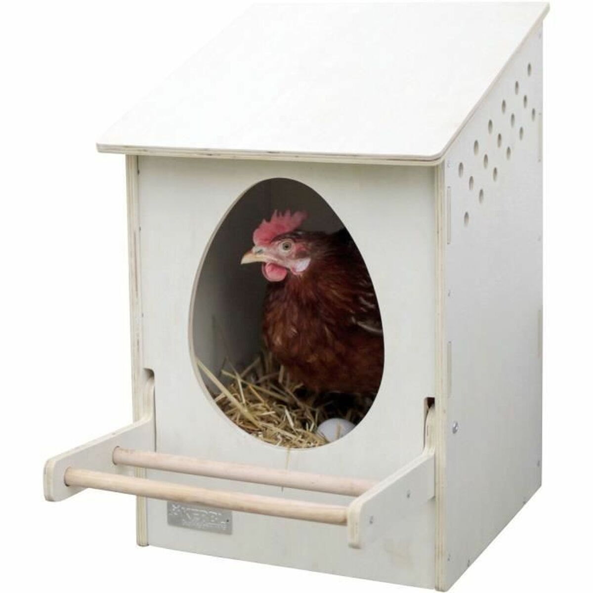 Ninho Kerbl Branco Madeira 51 x 34 x 53 cm Frango