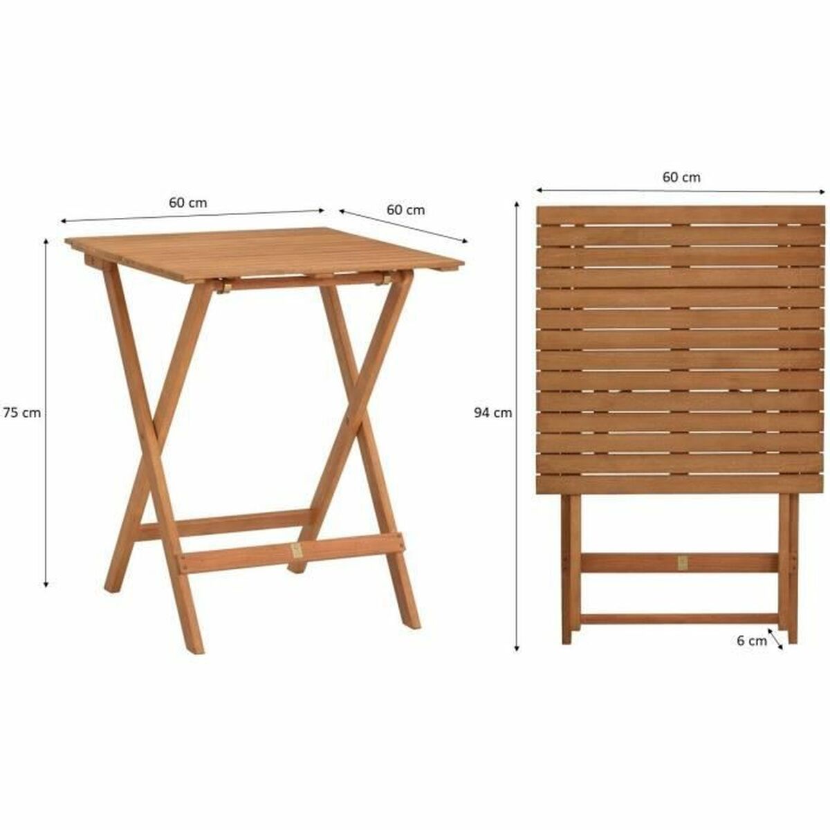 Garden furniture Wooden 3 Items-3