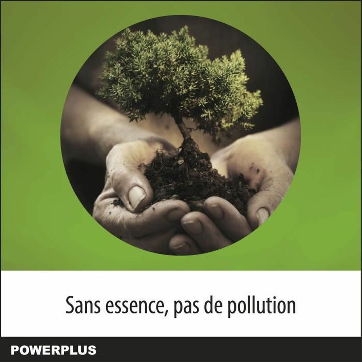 Аккумуляторная бензопила Powerplus-3