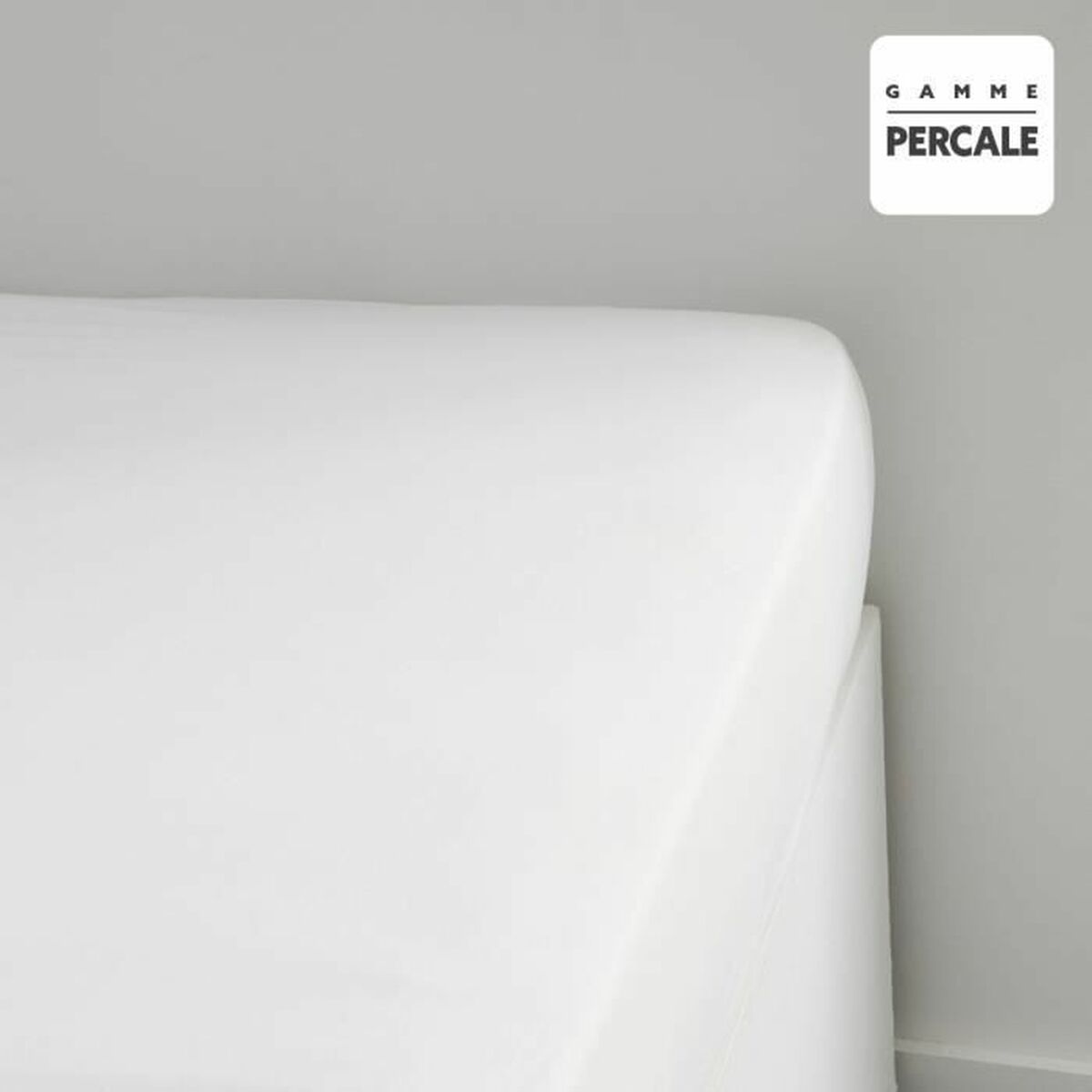 Подогнанный нижний лист TODAY Percale Белый 140 x 200 cm-2
