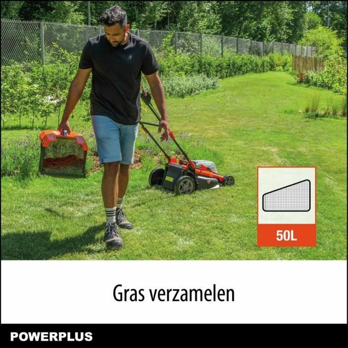 Powerplus Powdpglws2 40 V Ø 42 cm accumulator mower-2