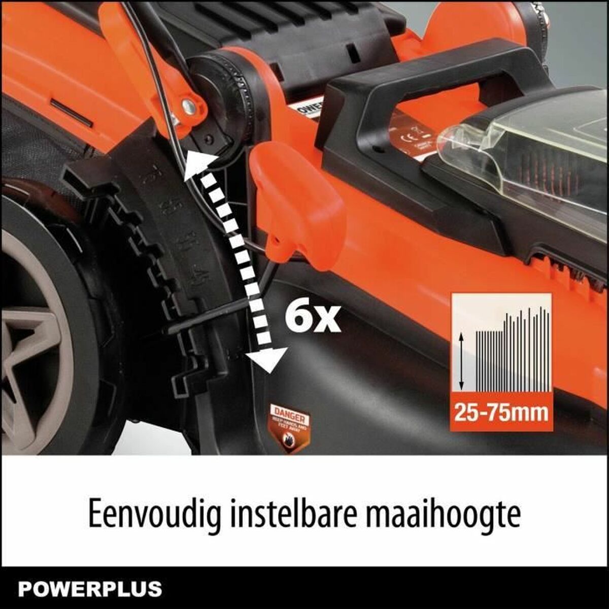 Powerplus Powdpglws2 40 V Ø 42 cm accumulator mower-4