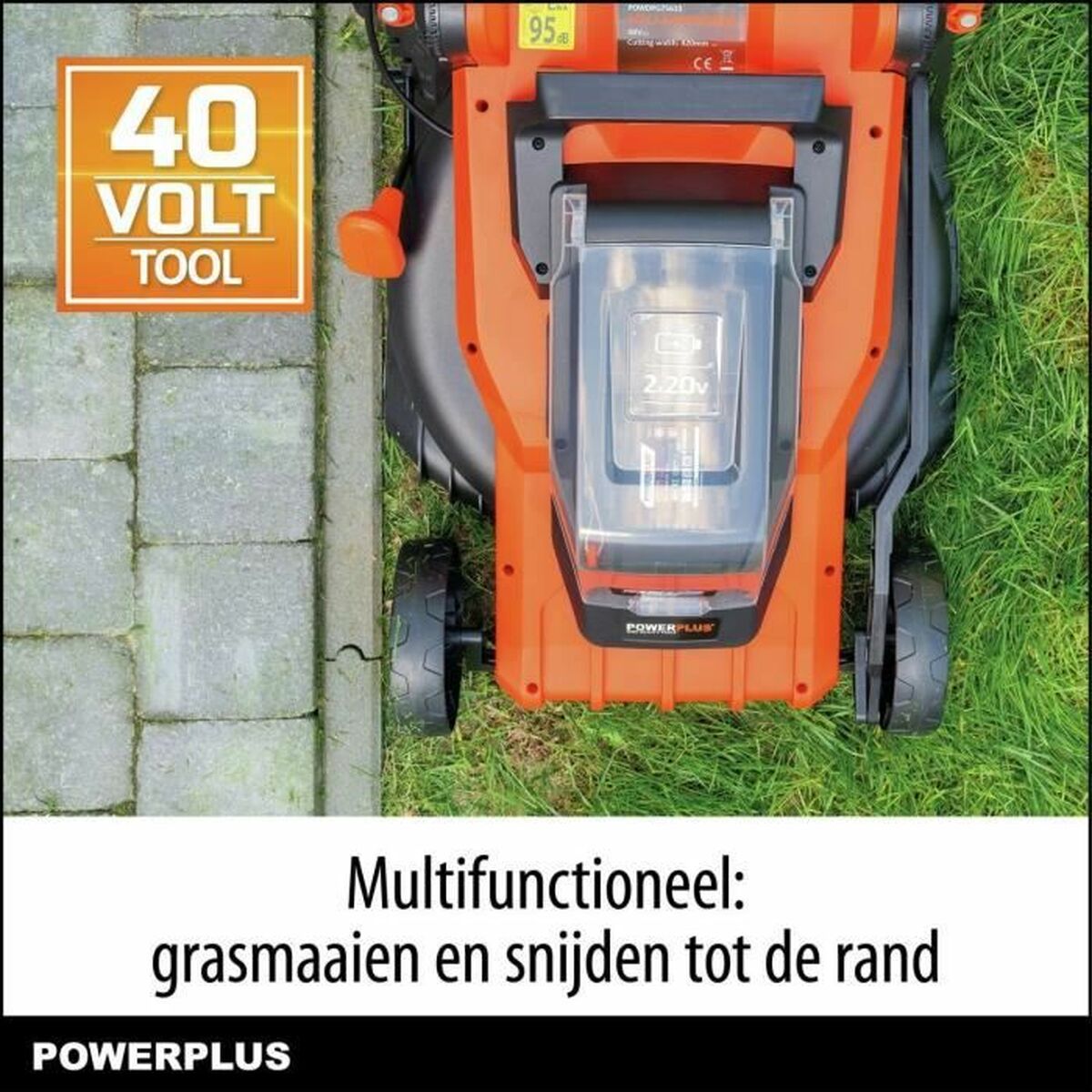 Powerplus Powdpglws2 40 V Ø 42 cm accumulator mower-5