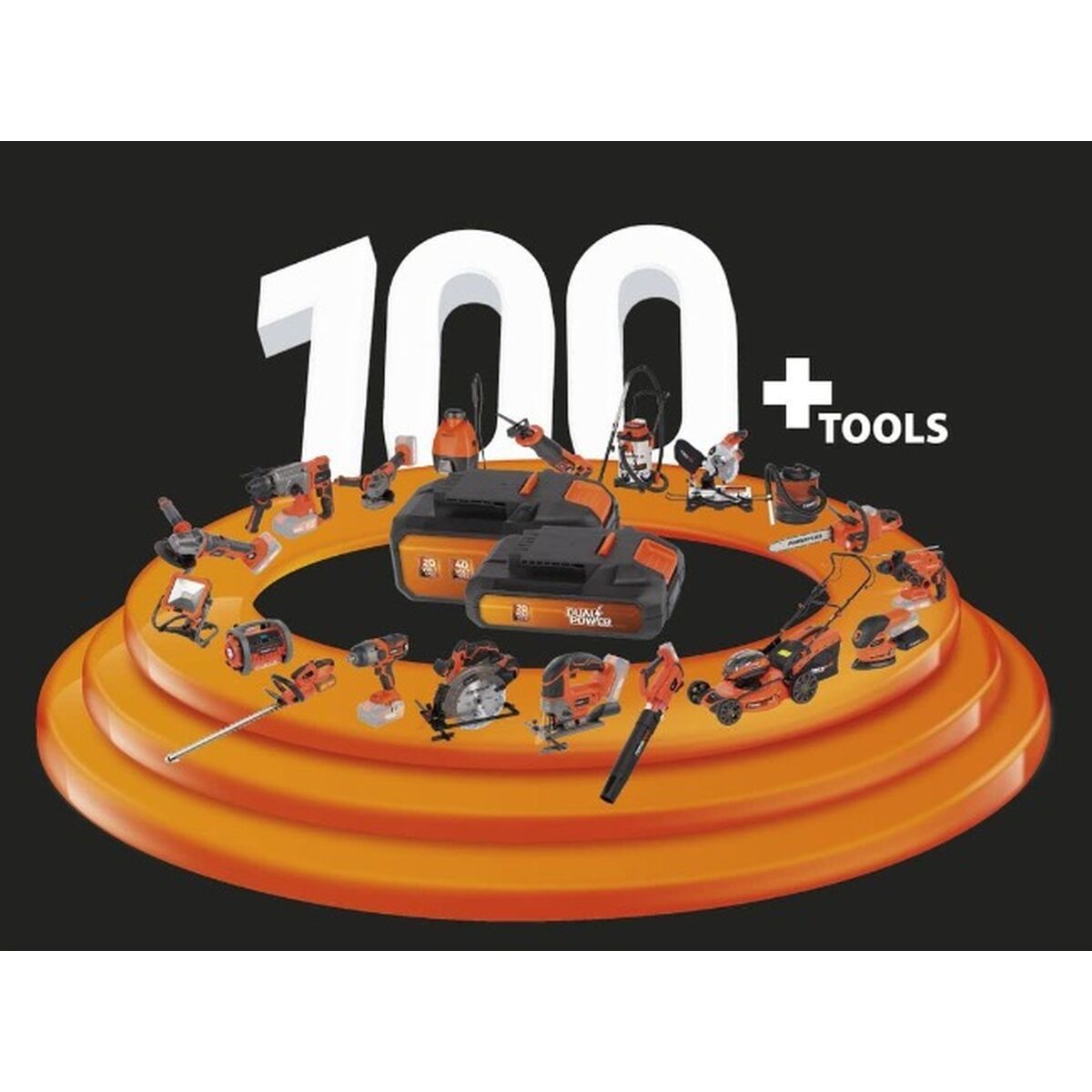 Powerplus Battery Chainsaw Powdpgset42 For Pond-6