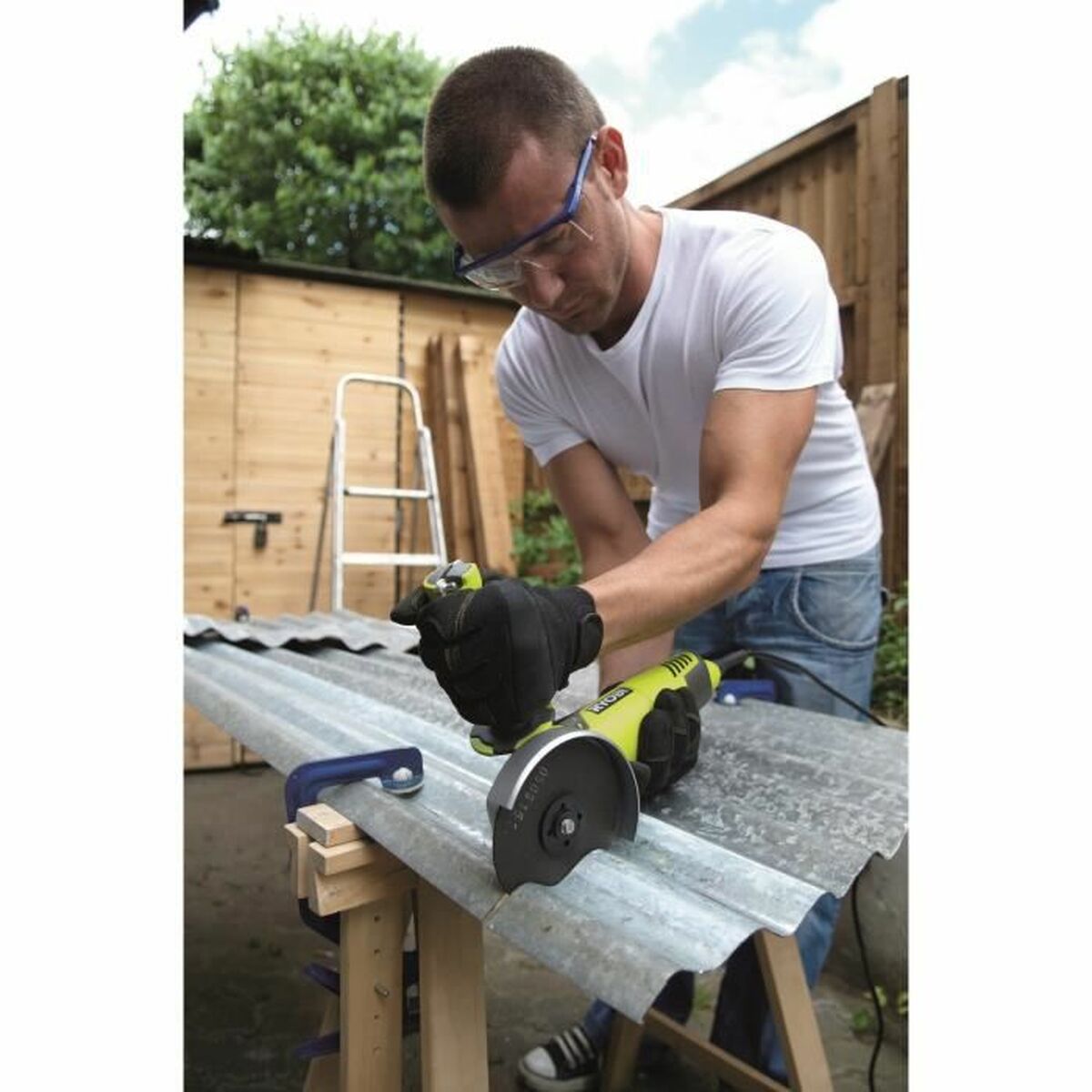 Angle grinder Ryobi 5133000550 2000 W 220 V-2