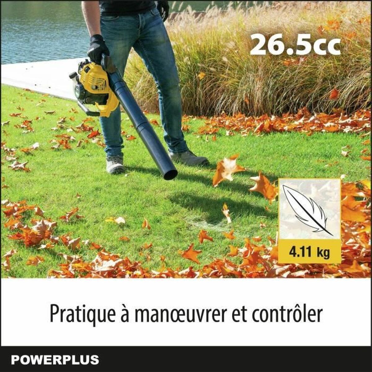 Powerplus üfleyici Powxg50400 Dolum 26. 5 cc 198 km/s-5