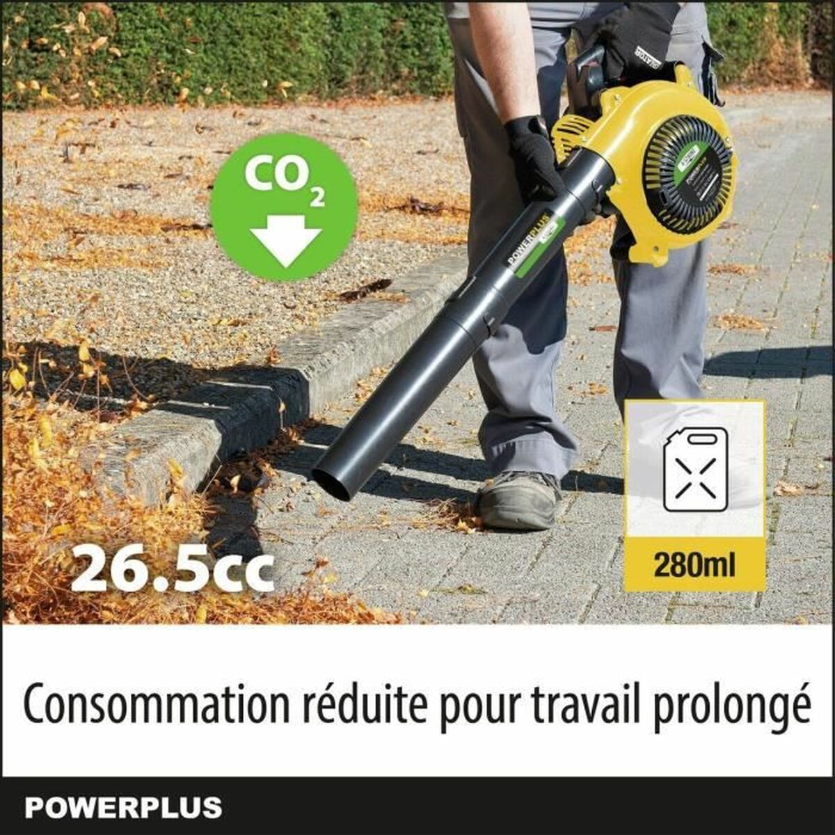Powerplus üfleyici Powxg50400 Dolum 26. 5 cc 198 km/s-6