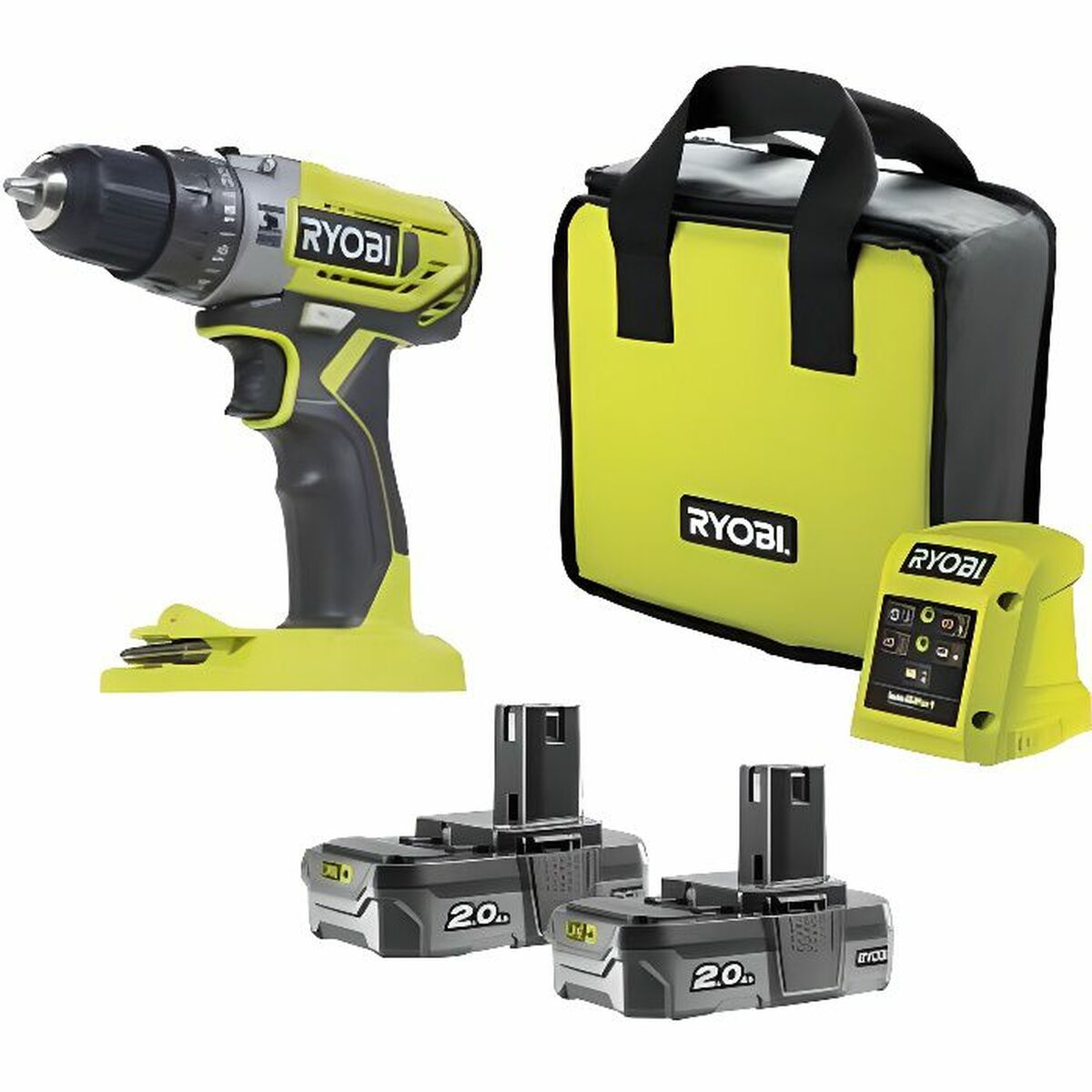 Ryobi R18PD2-0 2 Ah 18 V 40 Nm Rock Drill