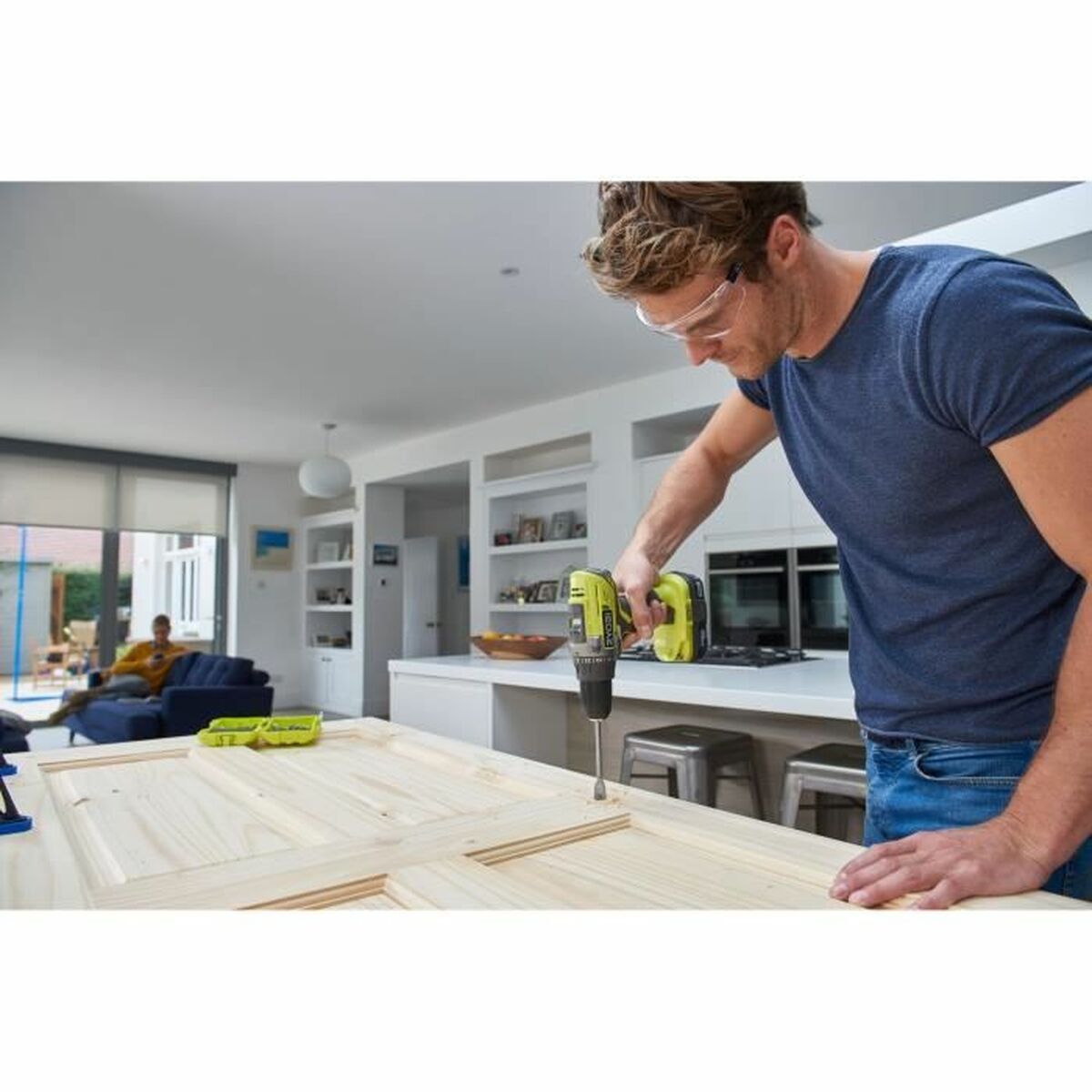 Matkap Ryobi R18DD3 18 V 100 Öğeleri-4