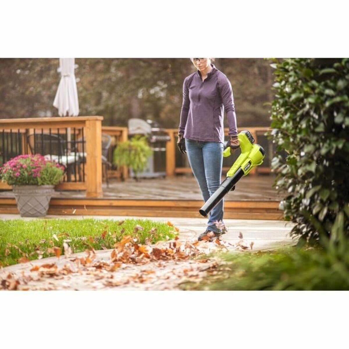 Ryobi Turbo Jet 145 km/h 7.1 m ³/min 18 V blower-2