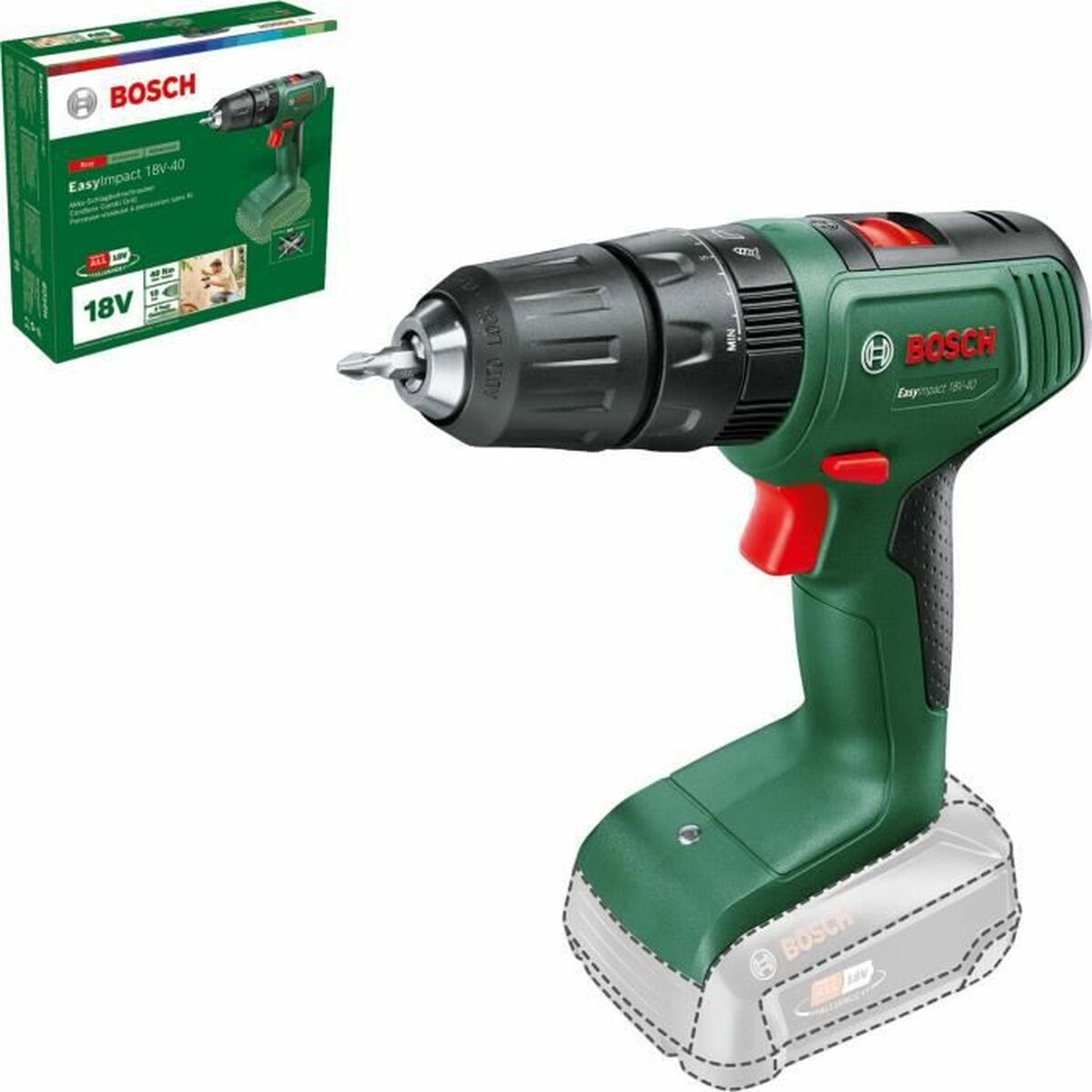 BOSCH EasyImpact 18v40 18 V Rock Drill