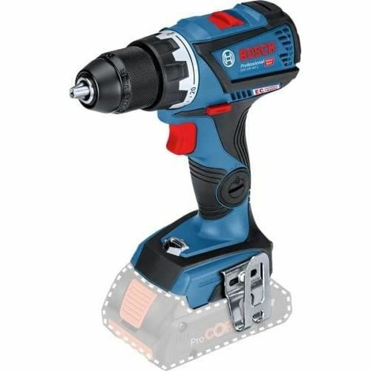 BOSCH GDX 18 V Drill Set & Accessories-3