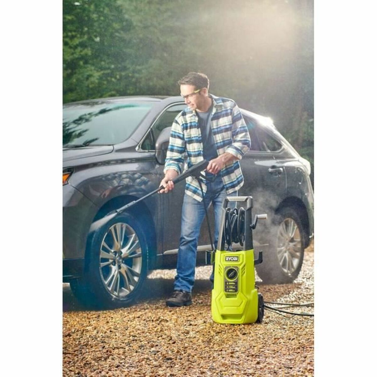 Ryobi 2000 W basınçlı yıkama makinesi-3