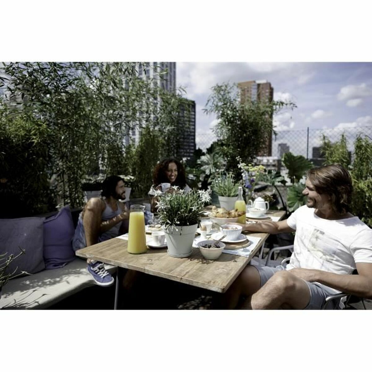 Банка Elho   Круглая Темно-серый Ø 30 cm-2