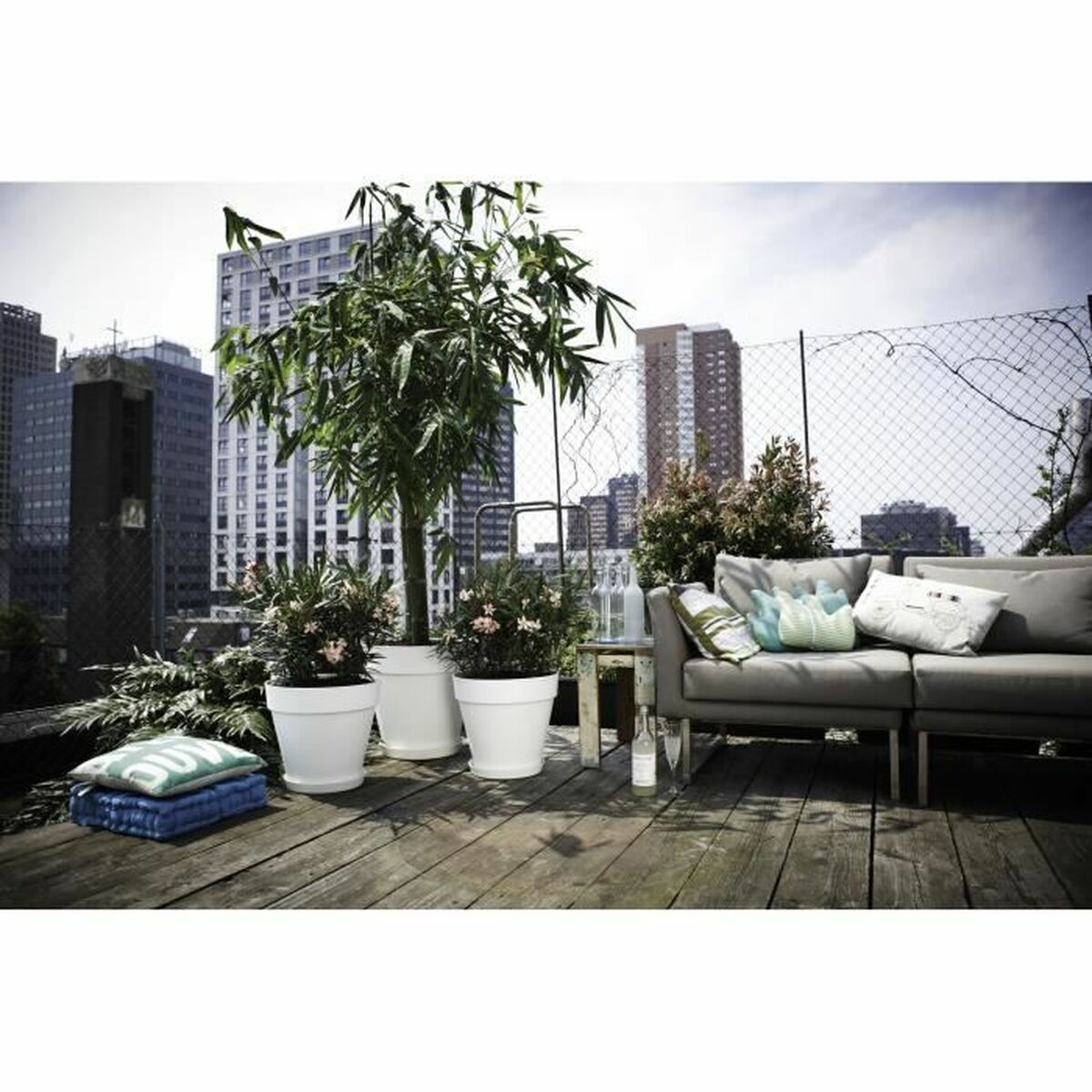 Банка Elho Loft Urban Круглая Серый Ø 40 cm-4