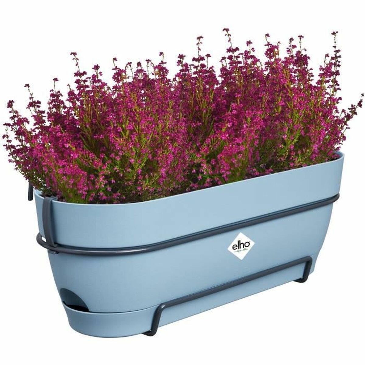 Caixa externa para plantas Elho 50 cm Plástico azul-5