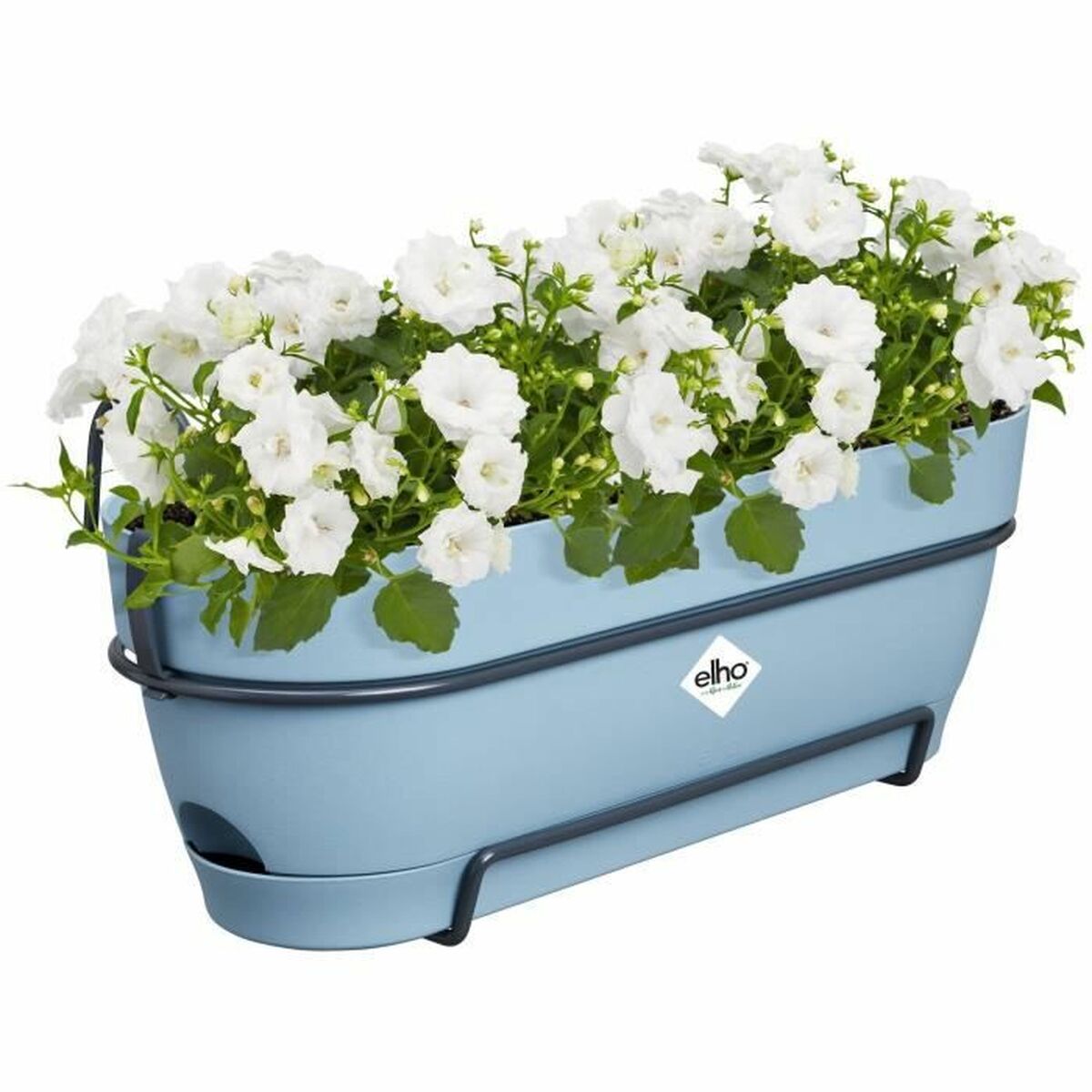Caixa externa para plantas Elho 50 cm Plástico azul-6