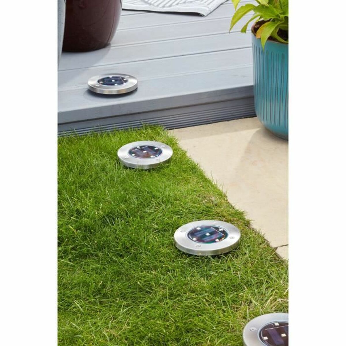 Солнечный фокус Smart Garden почвы Чёрный Алюминий (4 штук)-3
