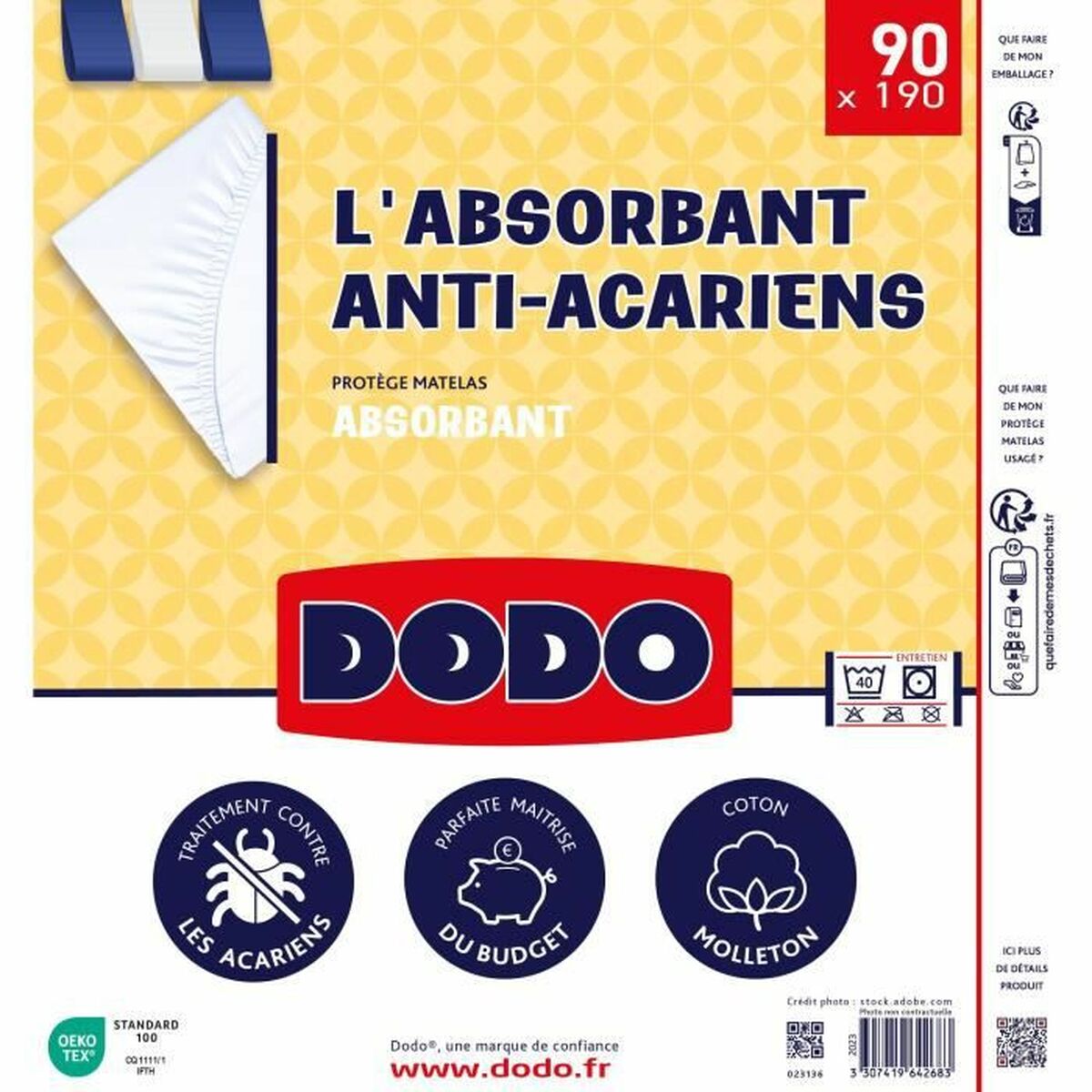 Materasso di protezione DODO 90 x 190-2