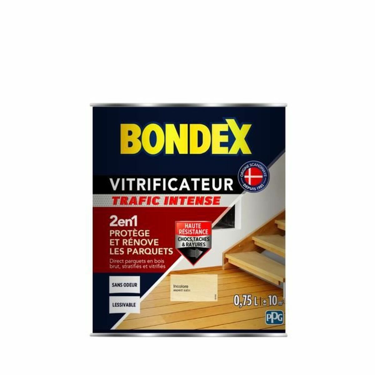 تزييت الورنيش من الساتان Bondex عديم اللون 750 مل