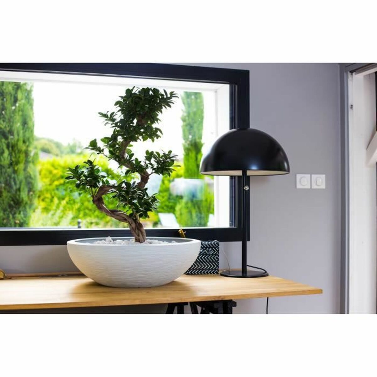 Банка EDA Ø 59 cm Белый Пластик Круглый-4