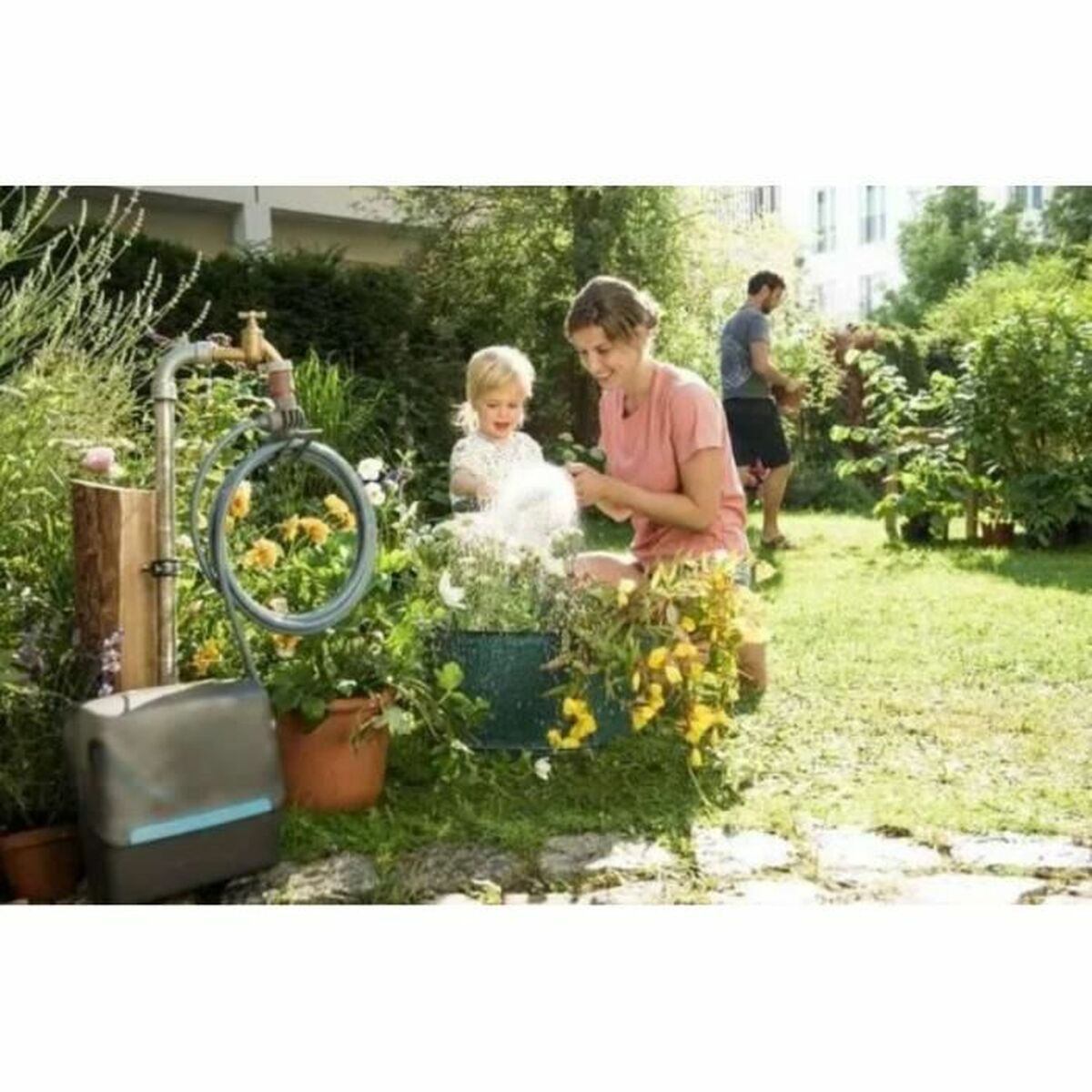 Conjunto de mangueiras com pertences Gardena 18411-20 Plástico 7,5 m-2