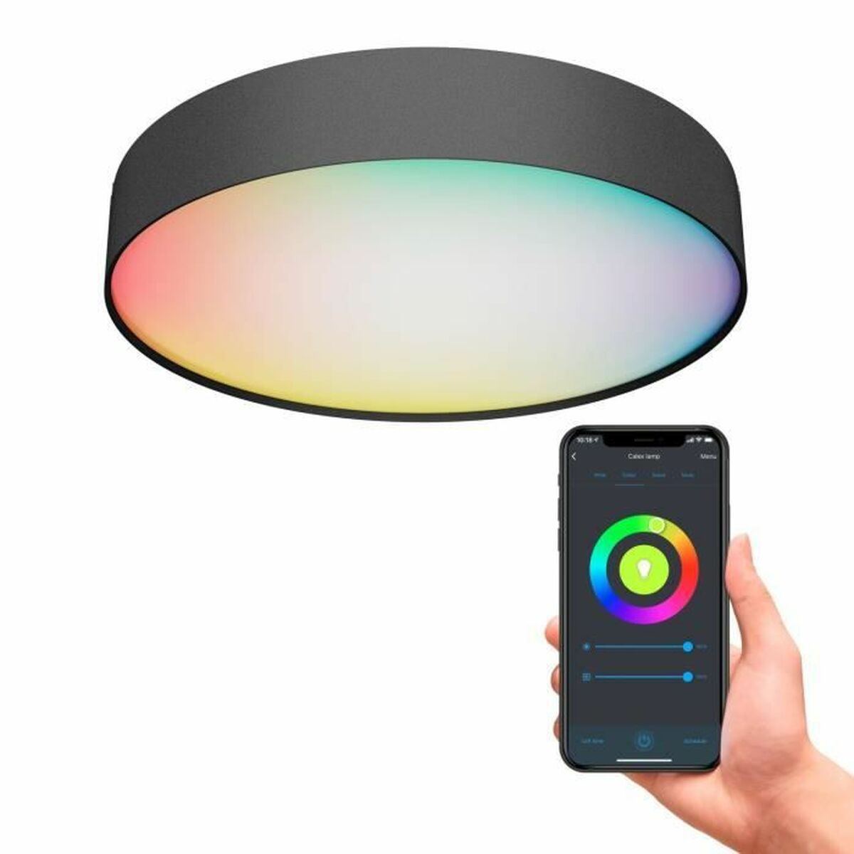 مصباح السقف Calex RGB Metal (1)-5