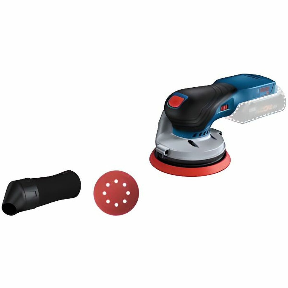 BOSCH Professional GEX 18V-125 U 125 mm 18 V مطحنة غريبة الأطوار
