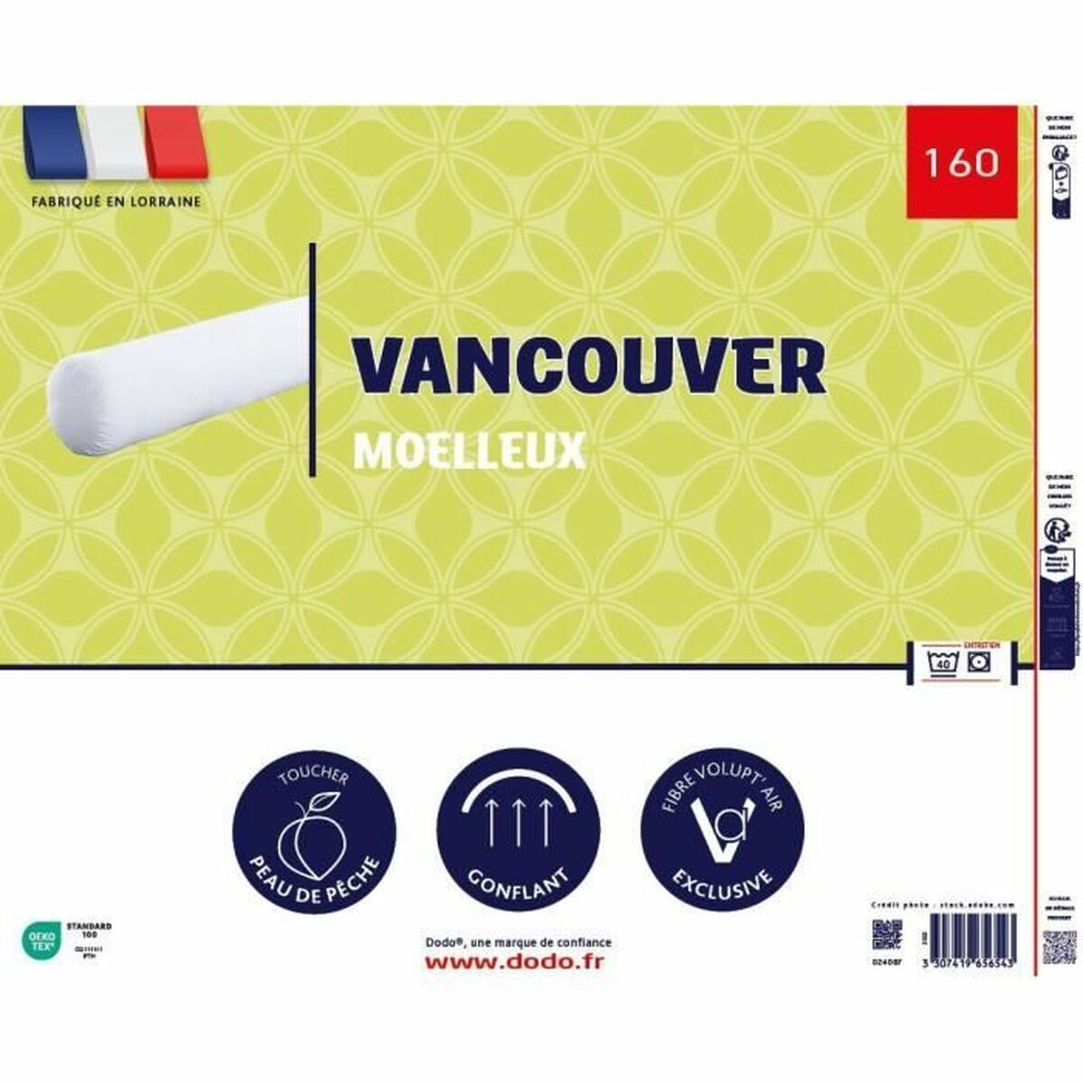 Подушка DODO Vancouver Белый 160 cm-3