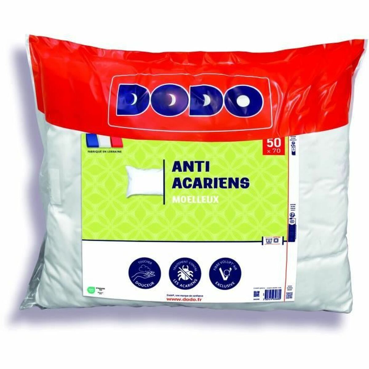 DODO 베개 화이트 50 x 70cm 안티 틱-4