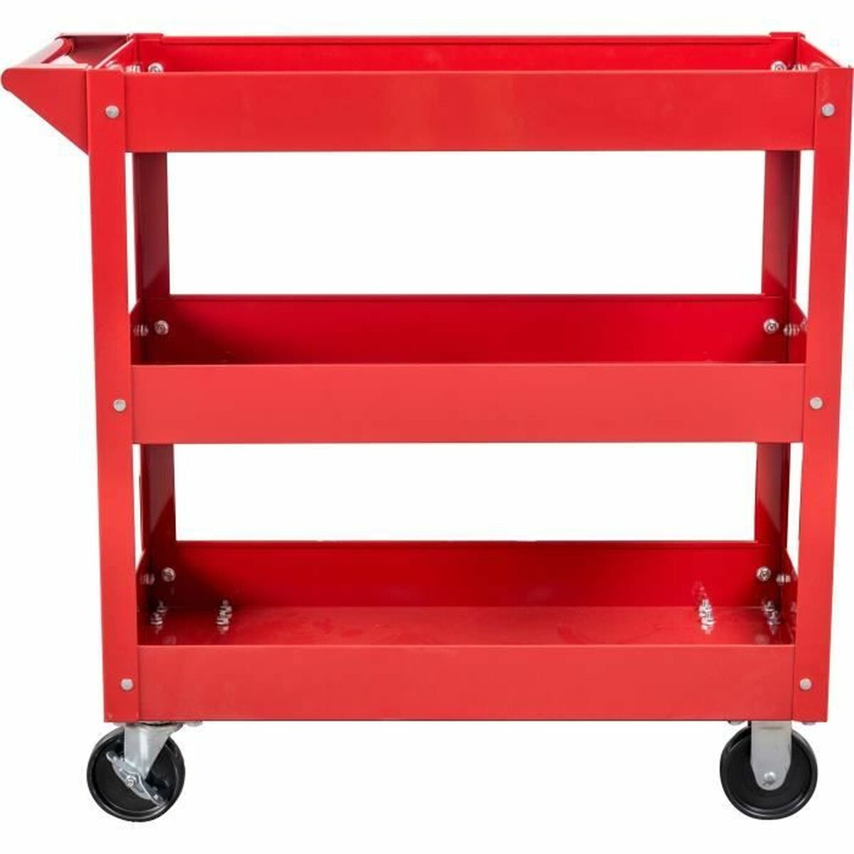 Domac Tool Cart Red 3 Shelves-2
