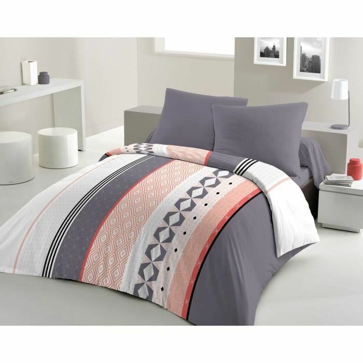Пододеяльник HOME LINGE PASSION Синий 220 x 240 cm-3