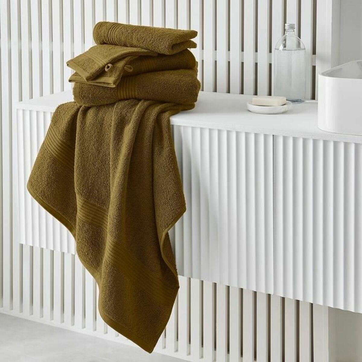 Банное полотенце TODAY Essential Бронзовый 70 x 130 cm-3
