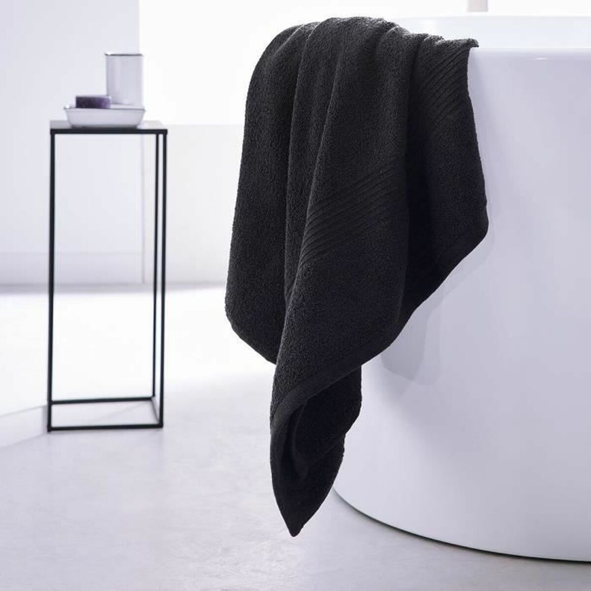 Банное полотенце TODAY Essential Maxi 90 x 150 cm Чёрный-3
