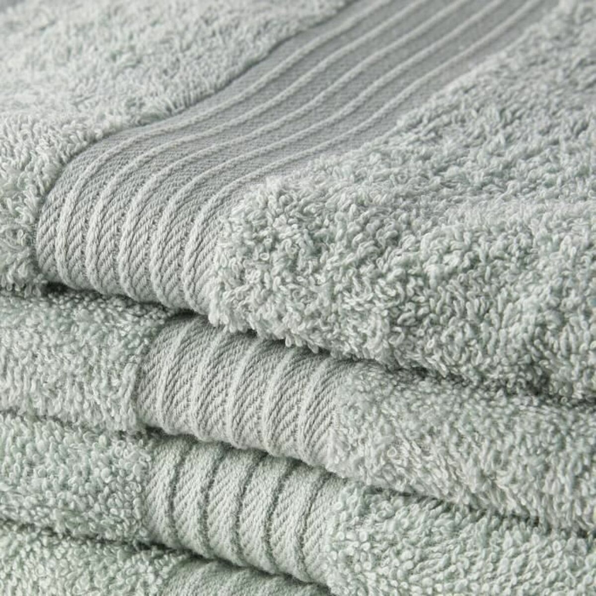 Набор Полотенца TODAY Essential Celadon Светло-зеленый 50 x 90 cm (10 штук)-4
