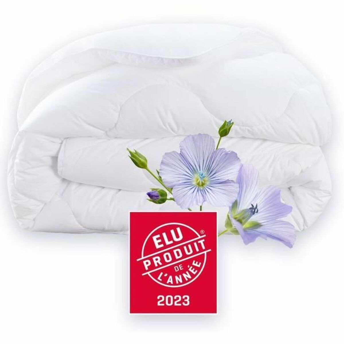 Скандинавское наполнение DODO Champs de Lin 240 x 260 cm Белый 450 g/m²-2