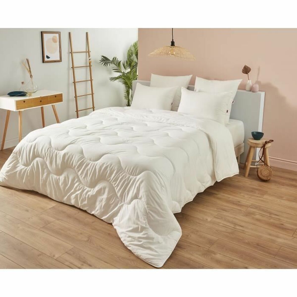 Скандинавское наполнение DODO Champs de Lin 240 x 260 cm Белый 450 g/m²-4