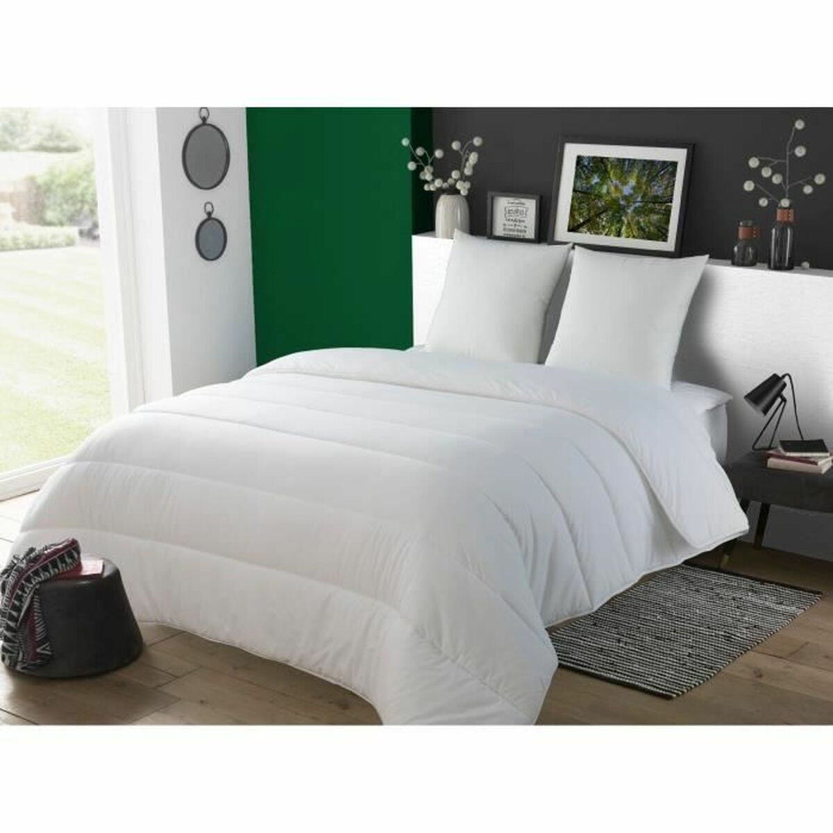 Скандинавское наполнение DODO Aloe Белый 300 g/m² 220 x 240 cm (Двуспальная кровать)-4