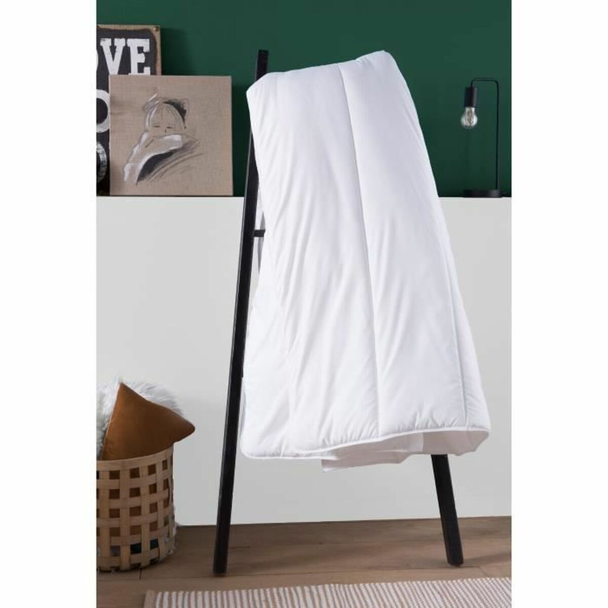 Скандинавское наполнение DODO Aloe Белый 300 g/m² 220 x 240 cm (Двуспальная кровать)-5