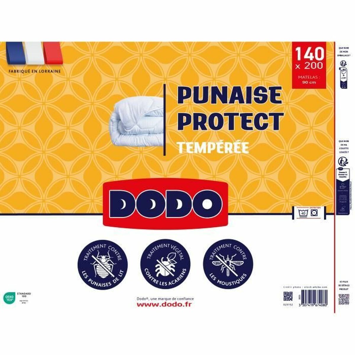 Скандинавское наполнение DODO Белый 140 x 200 cm-2