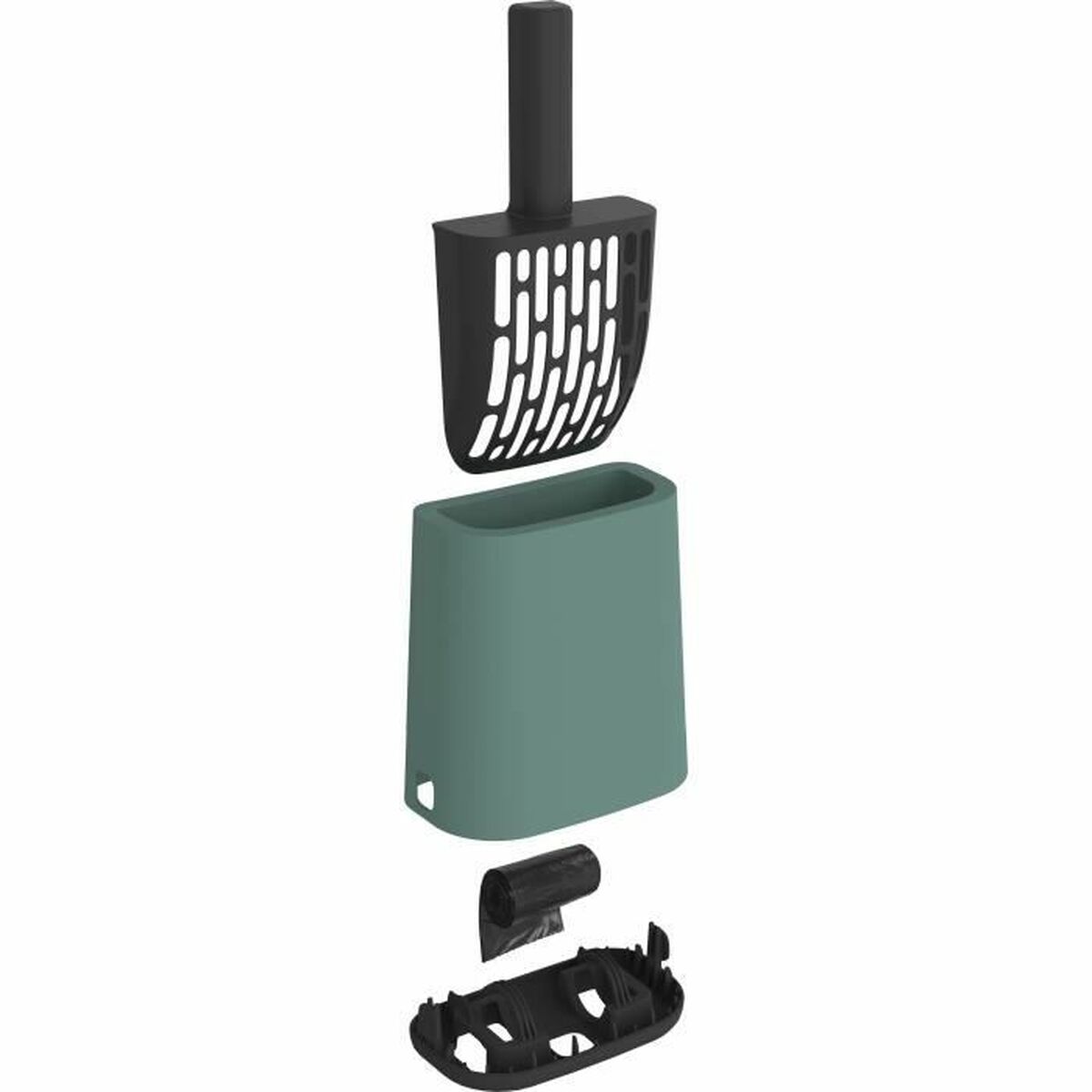 Pala Rotho My Pet Plastica verde-2