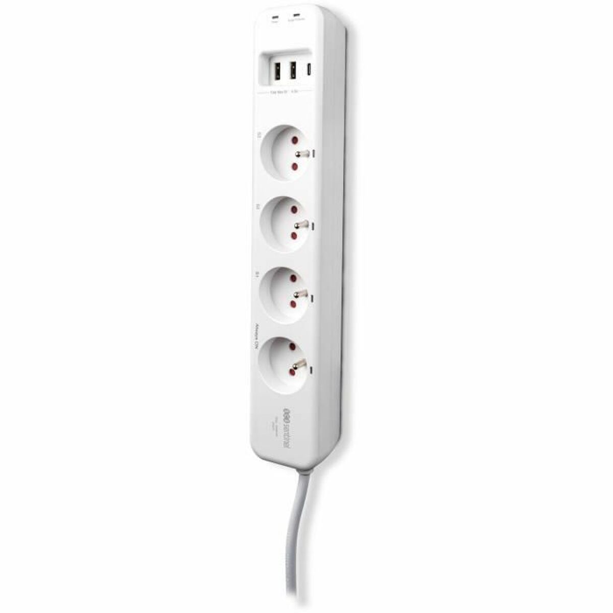 電插座單元,4個位置,無開關SCS SENTINEL SmartPlug 240 V-2