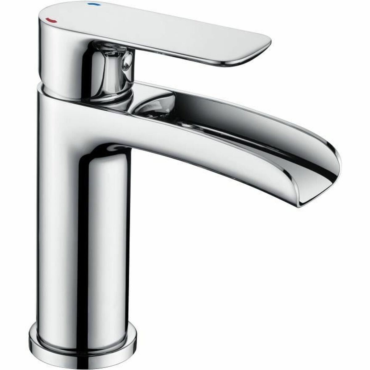 معدن مقبض واحد Rousseau Hutt Washbasin