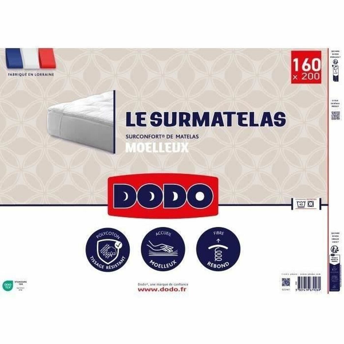 Наматрасник DODO 160 x 200 cm-4