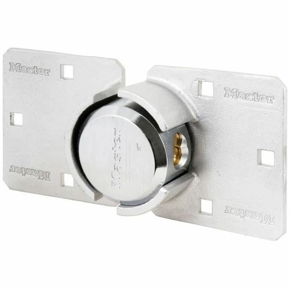 اقفل مع مفتاح Master Lock Zinc المستطيل (4 قطع)